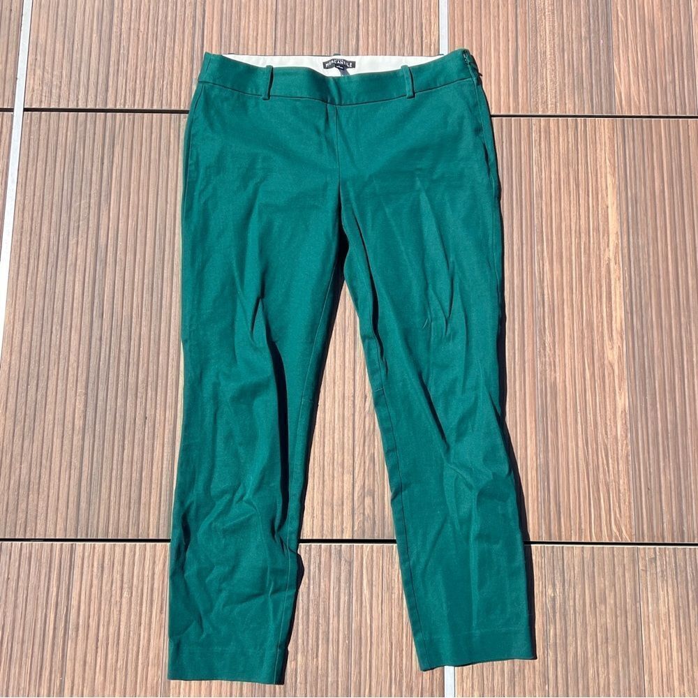 J. Crew Factory Green Skinny Pants | Size 6